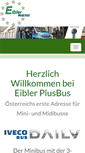 Mobile Screenshot of plus-bus.at